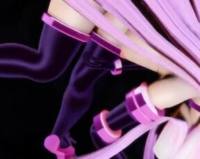 【MMD】Rider - Pink Cat【R-18】