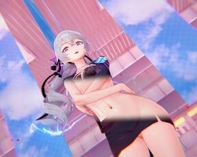 0486 -【R18-MMD】Honkai Impact 3rd 崩坏三 APHO OL Bronya 布洛妮娅short hair camera2