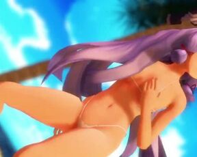 【MMD】Sheer bikini Murakumo - Lamb【R-18】