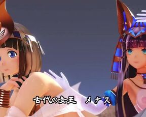 【MMD】Egyptian daughters is a tiger (back version)【R-18】