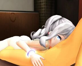 【SEX-MMD】Kashima - Diligent! (Blowjob)【R-18】