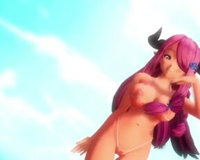 【MMD】Sheep bikini Narumea lamb【R-18】