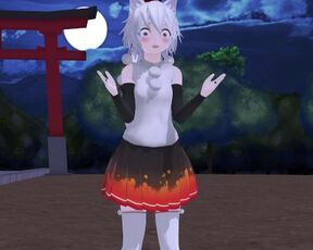 【MMD】Tachishon Momiji (Pissing)【R-18】