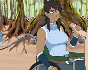 Four Element Trainer (Sex Scenes) Part 108 Korra Handjob By HentaiSexScenes