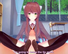 Hentai POV Feet Monika Doki Doki Literature Club!