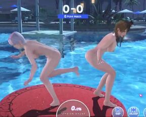 Dead or Alive Xtreme Venus Vacation Luna vs Monica Nude Butt Battle Mod Fanservice Appreciation