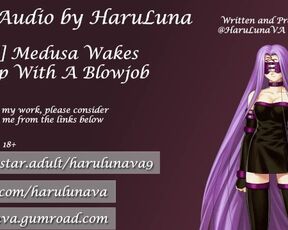 18+ Short Fate Audio - Medusa Wakes You Up With A Blowjob