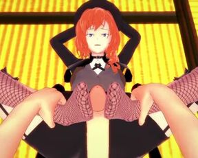 Hentai POV Feet Bungo Stray Dogs Chuuya Nakahara