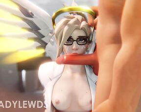 Fucking Docter Mercy's Mouth