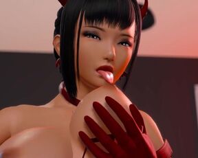 Ripples - Part 26 - Sex Scenes - Sexy Devil Cosplay Sucking Own Tits By LoveSkySan