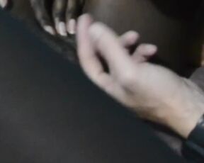 Finger in the Pussy of Black Girl. Lick and Orgasm