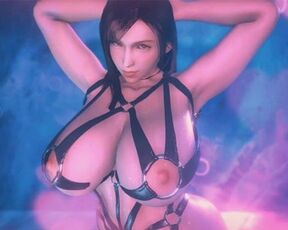 【MMD R-18 SEX DANCE】TIFA SEXY BUTT HOT TITS SWEET TRNTA SEXUAL EROTIC DANCE ホットお尻 [MMD]