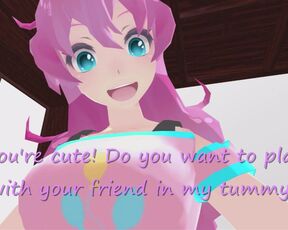 Pinkie Pie Vore Interactive (Read Comments) - Giantess Vore (MMD)