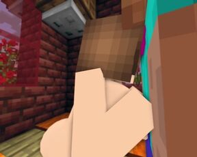 Getting Fucked Hard in Minecraft