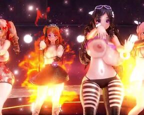 【MMD】 Playing With Fire