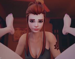 Brigitte Still Loves Feet