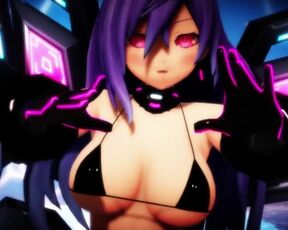 MMD R18 Iris Heart Hibana Bikini