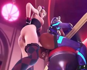 Futa overwatch shade and mercy fucking and having delicious orgasms p2