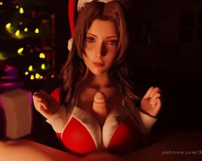 Aerith is making you a Christmas present