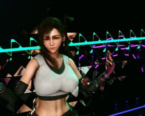 Tifa Club Sexy Dance MMD (normal version)