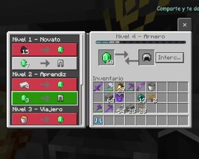 TODOS los TRADEOS del ALDEANO de ARMADURAS MINECRAFT BEDROCK 1.19 FULL DIAMANTE!