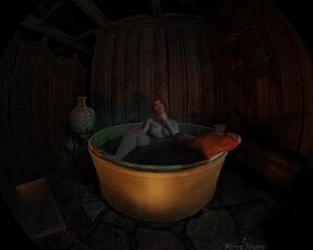 The Awakening bath time VR hentai