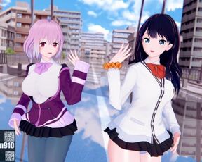 【KKS／MMD】"ANDA - Touch" 新条アカネ 宝多六花【SSSS.GRIDMAN】