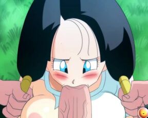 Kame Paradise 3 MultiverSex Uncensored - Videl Learn How To Give Head by Foxie2K