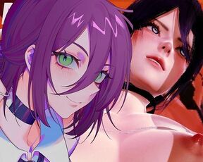 Reze sex fuck hot, Chainsaw Man Girl Porn Sex