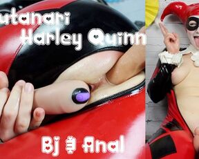 Futanari Harley Quinn Anal & BJ OmankoVivi TEASER Latex Femdom Fetish