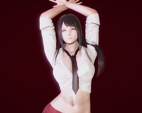 [MMD] Lisa - Swalla StripVers. Tifa Lockhart 3D Erotic Dance