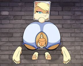 Hole House Game - Lola Bunny Gets Stuck In A Wall