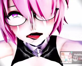 mmd r18 Mash Kyrielight sex appeal high erotic babe 3d hentai lewd show public