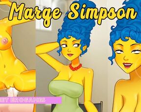 Marge's millf Secret Sex The Simpsons porn [Full Gallery hentai game] KISS MY CAMERA