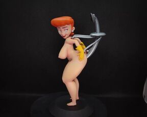 Dexter`s mom robot figure