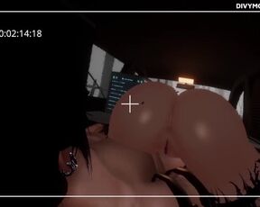 VRCHAT WHORE ACCIDENTALLY RECORDS HERSELF FUCKING ON BUS