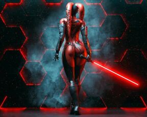 Star Wars Hentai 3D Darth Talon Rides Dick