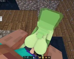 Pounding Petti Slime Girl ASS Minecraft