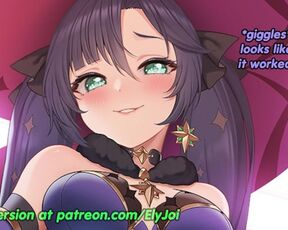 Hentai JOI Preview - Mona shrinks your dick(femdom, feet, humiliation) April patreon exclusive