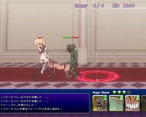 Cute ladies in hentai sex with green men in Raspbery castle 2 new hentai game video