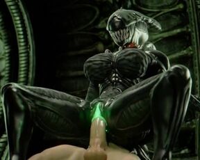 Exc3lla Alien Riding Big Dick