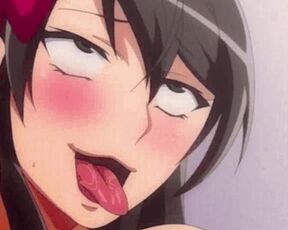 Crossing eyes ahegao comp