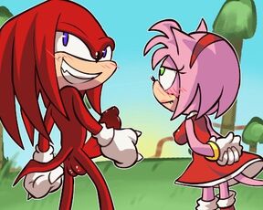 Sonic PORN HOT AMY FUCKED! Rule34 Cheating Amy