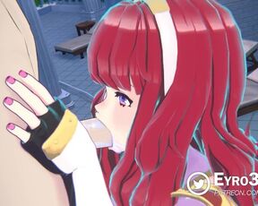 Celica's Poolside Pleasure | Fire Emblem Engage Animaiton