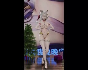 Sexy Dance in Stockings (3D HENTAI)