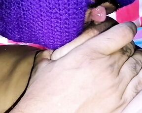 Sensual nipple sucking