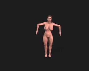 Hot mom showing body 3d cartoon video