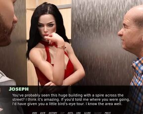 Exciting games: wife swallows cum in the elevator in front of the old man ep 19