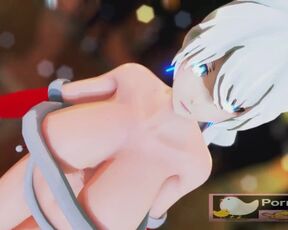 mmd r18 Girls Weiss Schnee sexy lewd cosplay babe 3d hentai