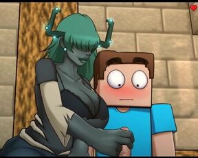 Minecraft Horny Craft - Part 42 Foot And Handjob! By LoveSkySanHentai